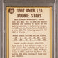 1967 Topps A. L. Rookies #569 R. Carew H. Allen PSA 8.5