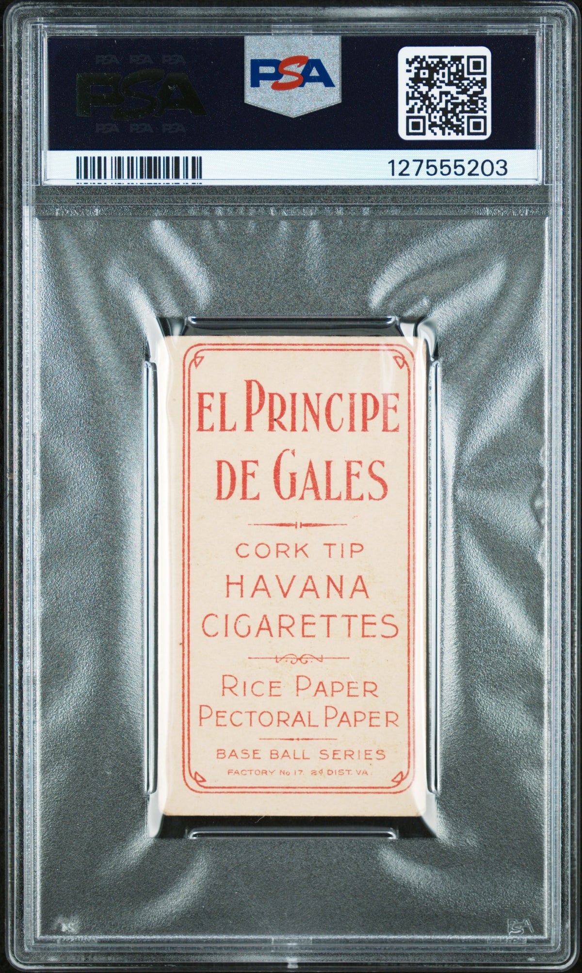 1909-11 T206 El Principe De Gales Vic Willis ST. Louis, Throwing PSA 3