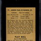 1941 Playball Joe Dimaggio #71 SGC 2