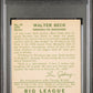 1934 Goudey Walter Beck #50 PSA 4