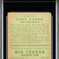 1933 Goudey Andy Cohen #52 MBA 2
