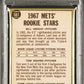 1967 Topps Mets Rookies #581 B. Denehy T. Seaver PSA 6