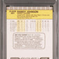 1989 Fleer Randy Johnson #381 Ad Partially Obscured PSA 9
