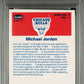 1986 Fleer Sticker Michael Jordan #8 PSA 3