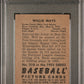 1952 Bowman Willie Mays #218 PSA 4