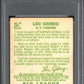 1934 Goudey Lou Gehrig #37 PSA 2