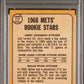 1968 Topps Mets Rookies #177 J. Koosman N. Ryan PSA 3