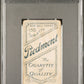 1909-11 T206 Piedmont 150 Barney Pelty Horizontal PSA 2