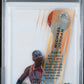 1996 Bowman's Best Best Shots Michael Jordan #BS6 Atomic Refractor PSA 9
