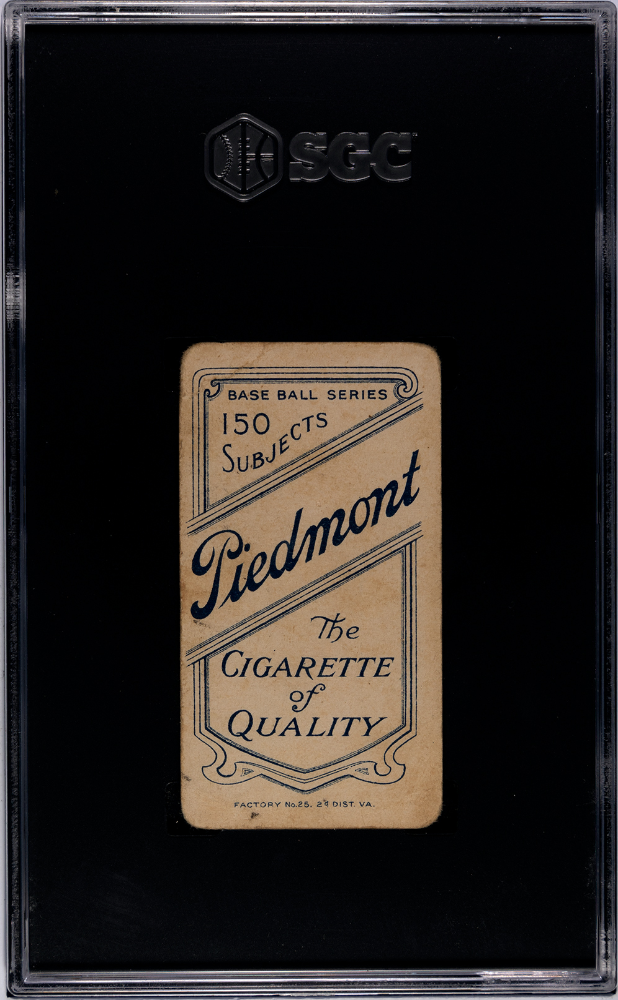 1909 Piedmont Cigarettes (T206) Sherry Magee Portrait SGC 1