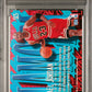 1996 Skybox Z-Force Slam Cam Michael Jordan #SC5 PSA 9