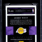 2019 Panini Impeccable Jerry West #IM-JWS Immortal Ink SGC 9 Auto 10