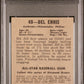 1948 Leaf Del Ennis #49 PSA 4
