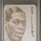 1997 Metal Universe Platinum Portrait Dennis Rodman #10 Portraits PSA 8