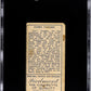 1911 Piedmont Cigarettes (T205) James Vaughn SGC 3