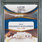 2022 Panini Select In Flight Signatures Gilgeous-Alexander #IFSSGA Tie Dye PSA 8