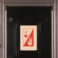 1960 Bromides Jbr3 Doyusha 4 In 1 Black & White Sadaharu Oh 2 Bats PSA 7