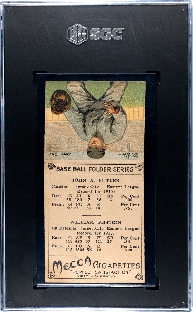 1911 T201 Mecca Cigarettes Abstein Butler SGC 3.5