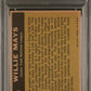 1961 Topps Willie Mays #579 All Star PSA 3 Auto 10