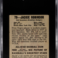 1948 Leaf Gum Co. Jackie Robinson #79 SGC 3