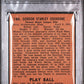 1940 Play Ball Mickey Cochrane #180 PSA 3