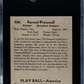 1939 Playball Forrest Pressnell #134 SGC 5