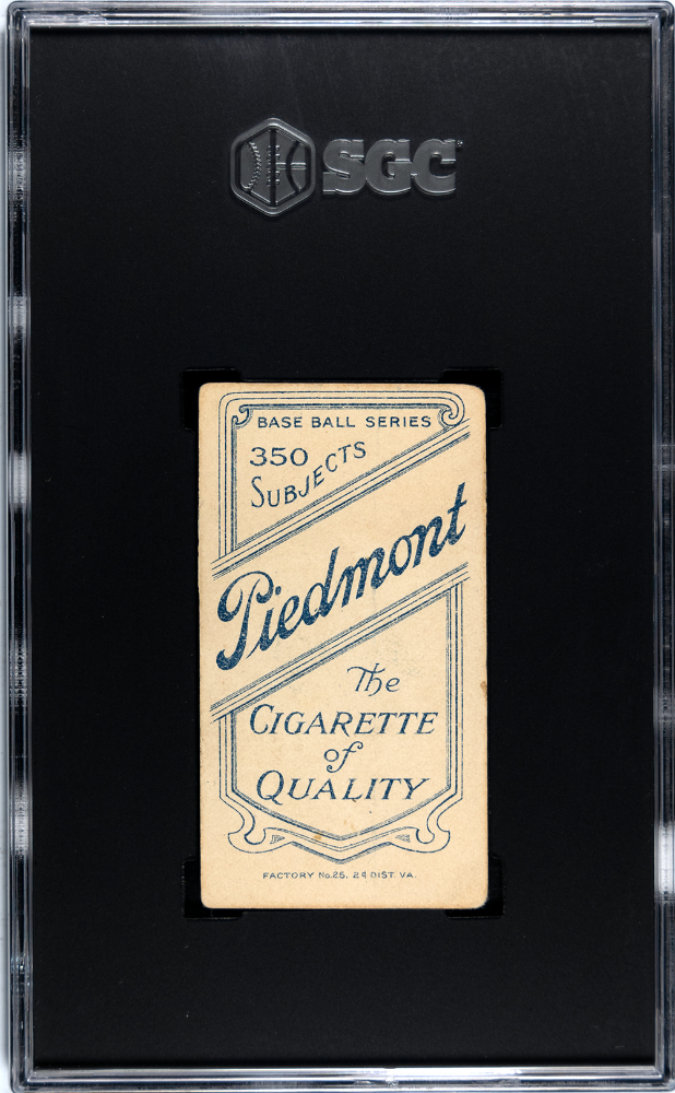 1910 Piedmont Cigarettes (T206) Hunky Shaw SGC 2