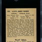 1940 Playball Lloyd Waner #105 SGC 4