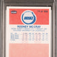 1986 Fleer Rodney Mccray #71 PSA 9
