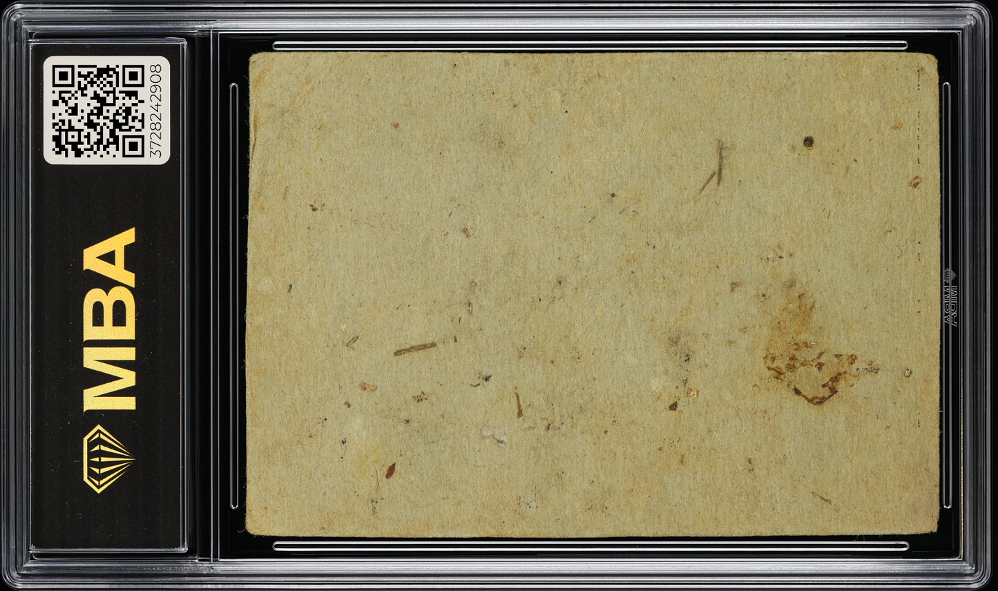 1955 Rawlings Stan Musial-Hand Cut Stan Musial #3 Swinging MBA 1