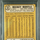 1968 Topps Mickey Mantle #280 PSA 9