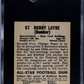 1949 Leaf Gum Co. Bobbie Layne #67 SGC A