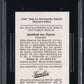 1932 Sanella Margarine Babe Ruth Type 2 At Bottom PSA 4