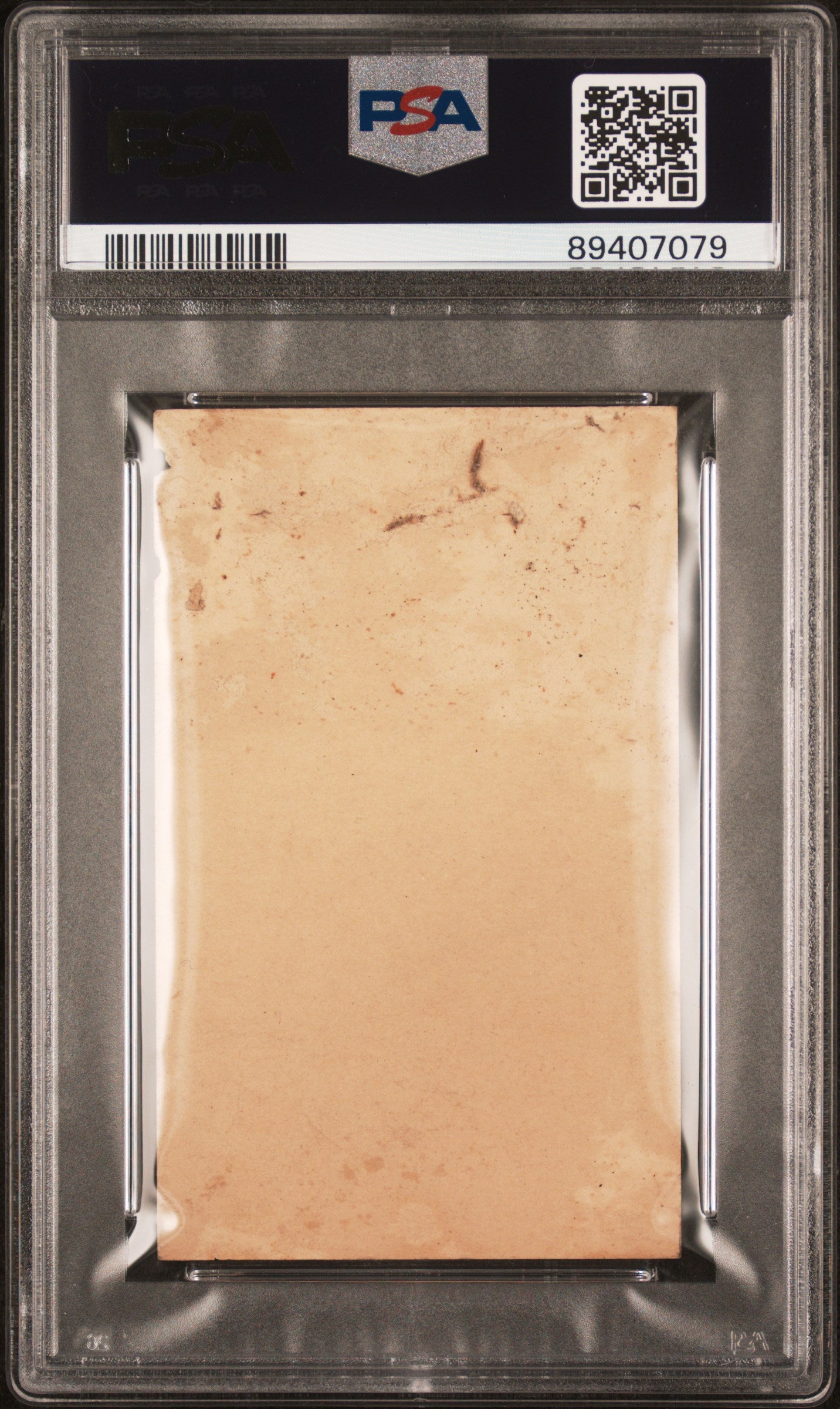 1917 Collins-Mccarthy Dick Rudolph #144 Blank Back PSA A