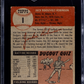 1953 Topps Jackie Robinson #1 SGC 3