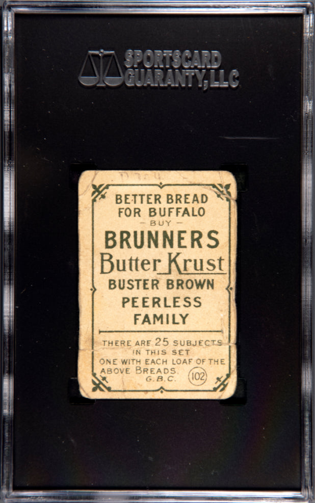 1911 Brunners Bread (D304) Eddie Collins SGC 1