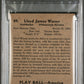 1939 Play Ball Lloyd Waner #89 PSA 4