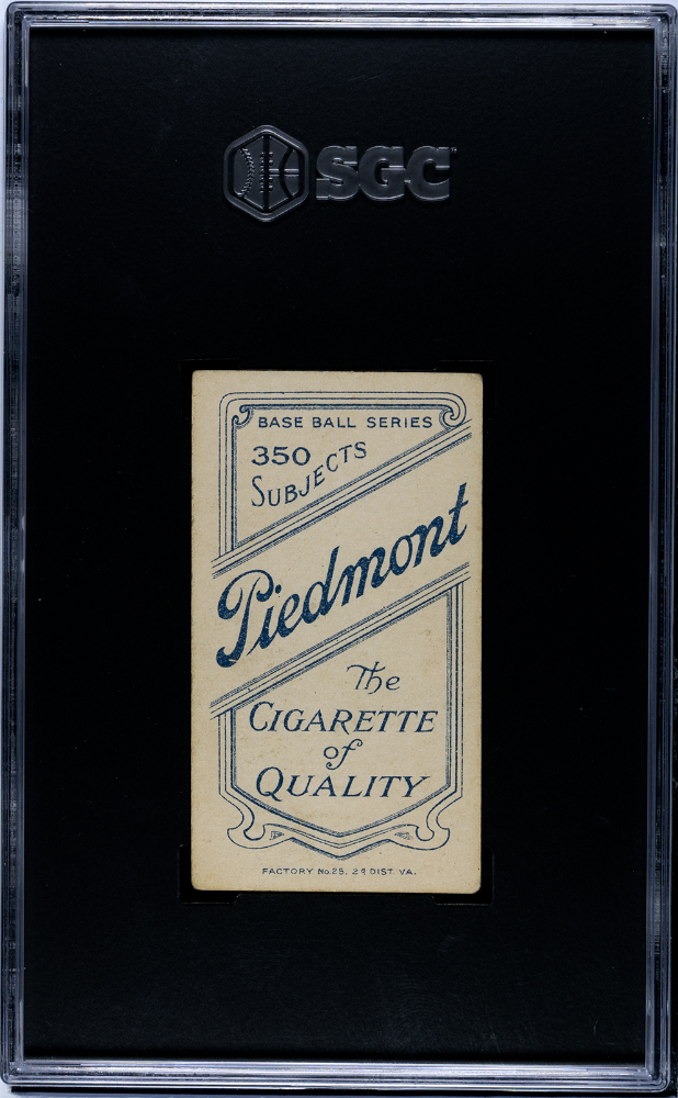 1910 Piedmont Cigarettes (T206) Spike Shannon SGC 4.5
