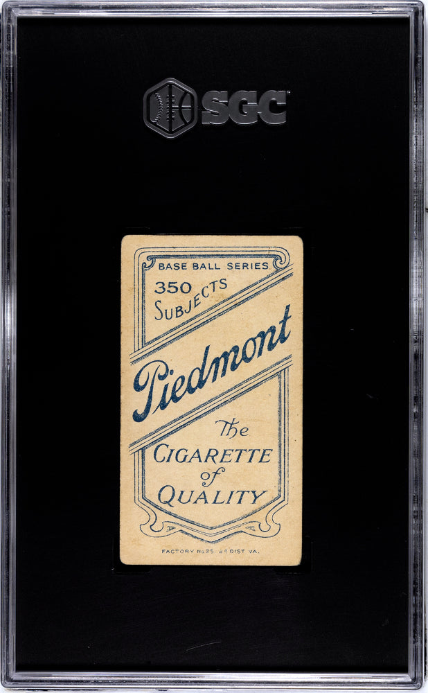 1910 Piedmont Cigarettes (T206) Wid Conroy With Bat SGC 4