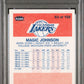 1986 Fleer Magic Johnson #53 PSA 9 Auto 10