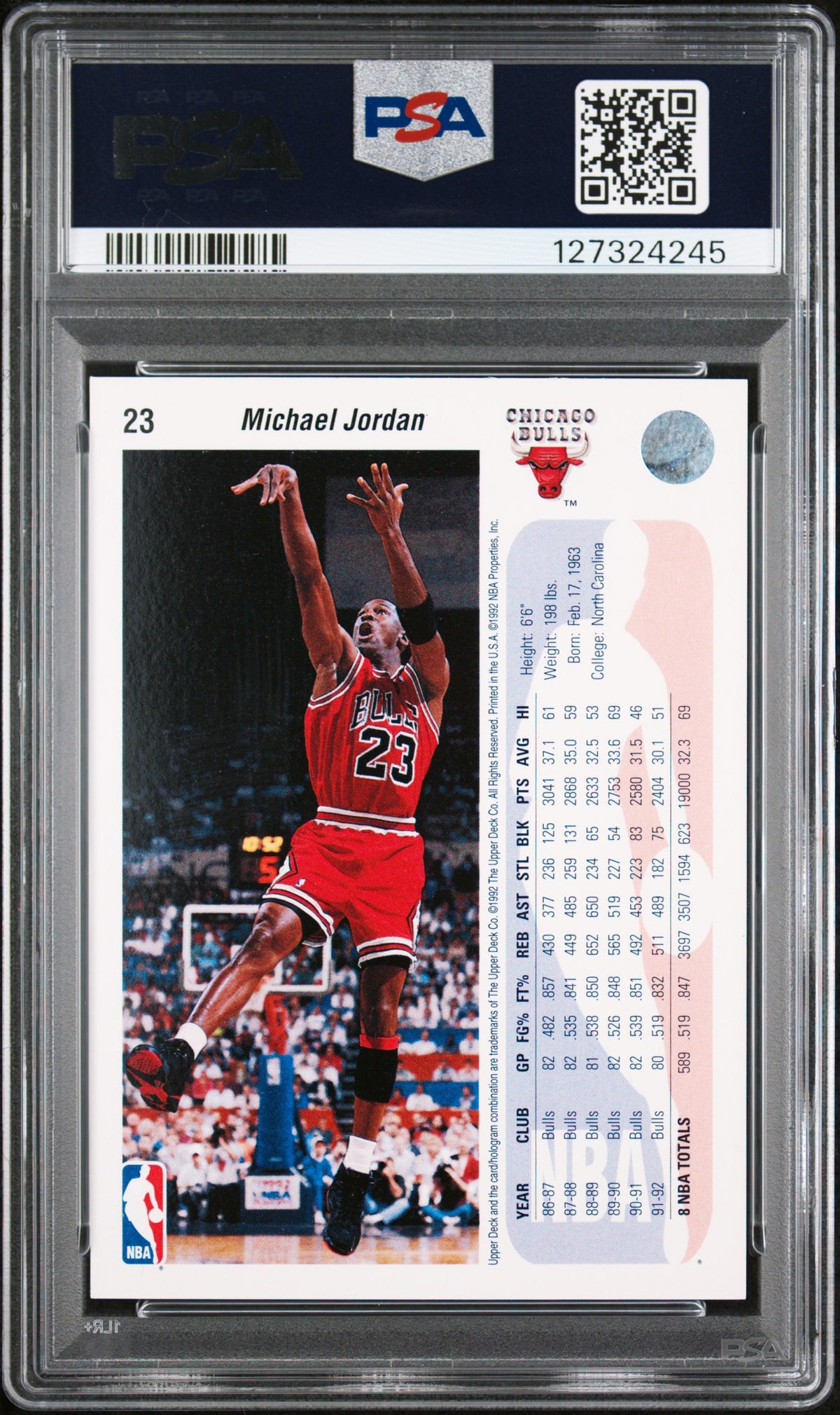 1992 Upper Deck Michael Jordan #23 PSA 10