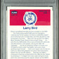1986 Fleer Sticker Larry Bird #2 PSA 5