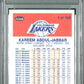1986 Fleer Kareem Abdul-Jabbar #1 PSA 9