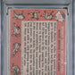1958 Topps H. Aaron M. Mantle #418 W. S. Batting Foes PSA 1