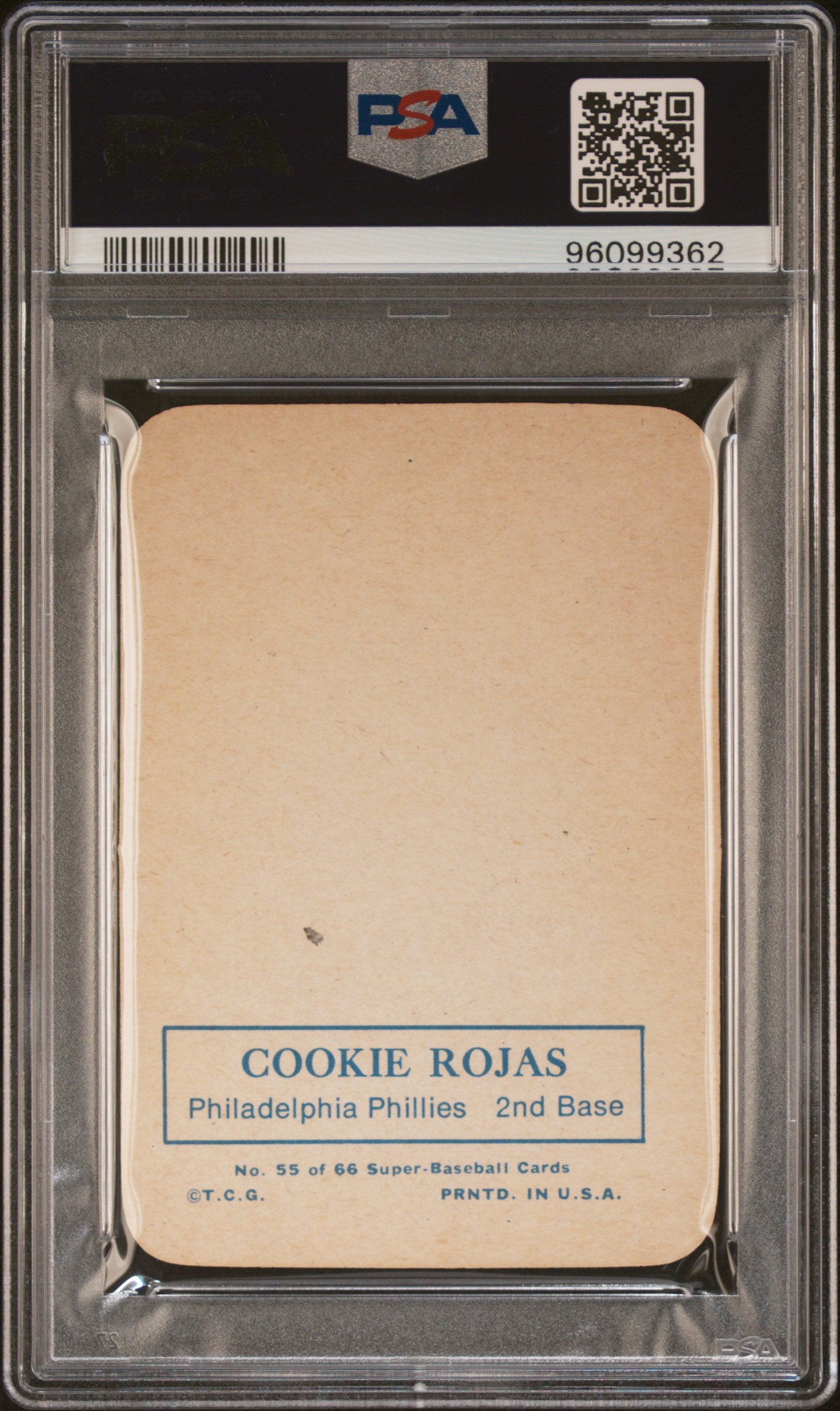 1969 Topps Super Cookie Rojas #55 PSA 8