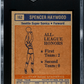 1972 Topps Spencer Haywood #162 All Star SGC 9