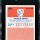 1986 Fleer Patrick Ewing #32 SGC 8.5