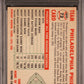 1956 Topps Phillies Team #72 No Date,Nme Cntr. WHT. BK. PSA 7