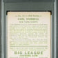 1934 Goudey Carl Hubbell #12 PSA 2