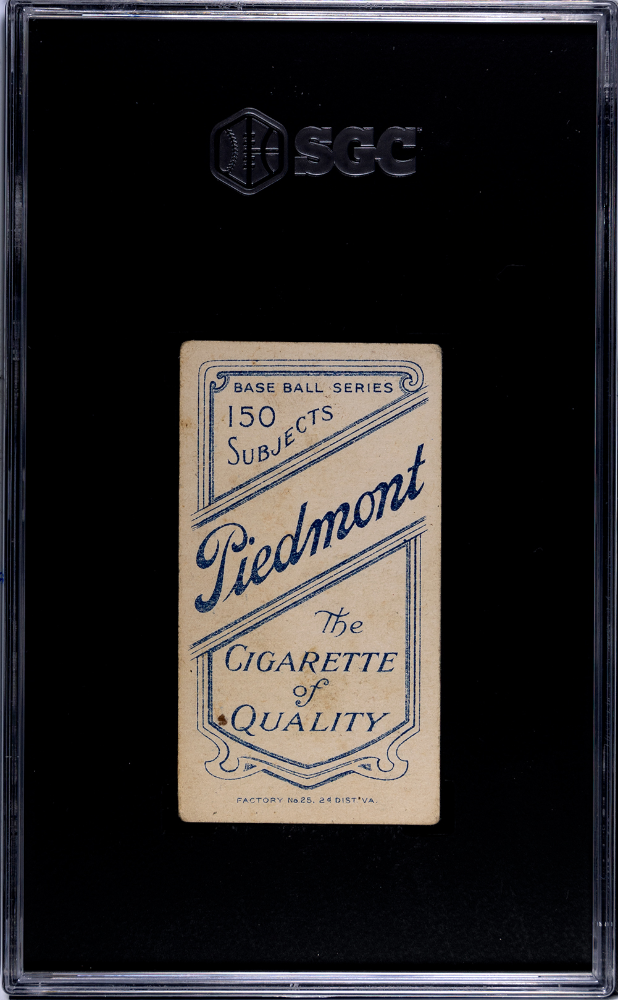 1909 Piedmont Cigarettes (T206) Hobe Ferris SGC 3